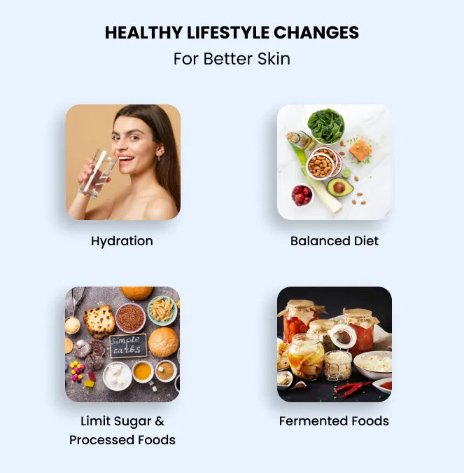 Healthy lifestyle choices for better skin